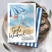 Beachside Party 招待状