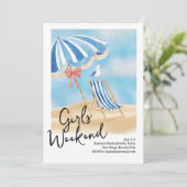 Beachside Party 招待状 (スタンド正面)