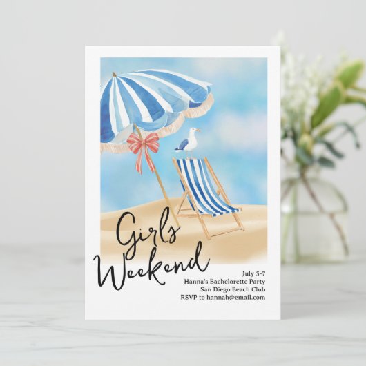 Beachside Party 招待状 (スタンド正面)