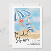 Beachside Party 招待状 (正面)