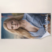 #BeachVolleyball Beach Towel ビーチタオル (正面)