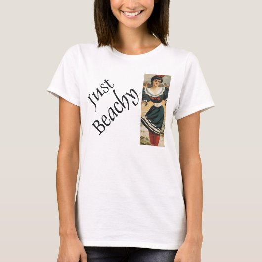 Beachyティーちょうど Tシャツ (正面)