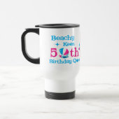 Beachy鋭敏な第50誕生日 トラベルマグ (左)