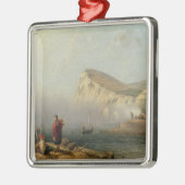 Beachy頭部1850年(キャンバスの油) メタルオーナメント (左)