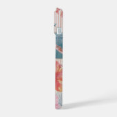 Beachy Blue Coquette Coastal Collage Preppy Cute  iPhone 15ケース (左側面)