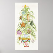 Beachy Christmas Tree ポスター (正面)