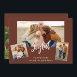 Beachy Collage写真II シーズンカード<br><div class="desc">Beachy Collage写真のホリデーカード。3枚。ヤシの木。トロピカルクリスマスカード。</div>