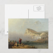 Beachy Head, 1850 (キャンバス上の油) ポストカード (正面/裏面)