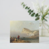 Beachy Head, 1850 (キャンバス上の油) ポストカード (スタンド正面)