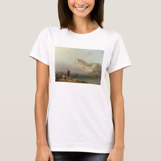 Beachy Head, 1850 (キャンバス上の油) Tシャツ (正面)