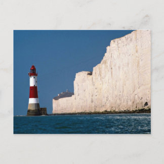 Beachy Head, Eastbourne, East Sussexのライトハウス ポストカード