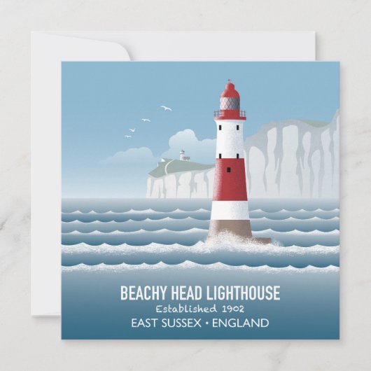 Beachy Head Lighthouse カード (正面)