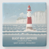 Beachy Head Lighthouse ストーンコースター (正面)