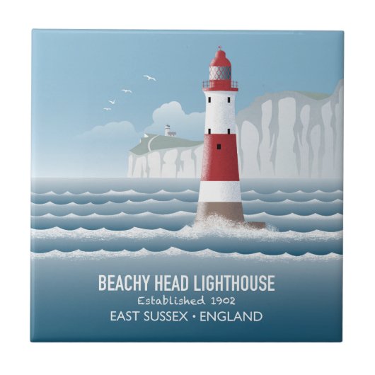 Beachy Head Lighthouse タイル (正面)