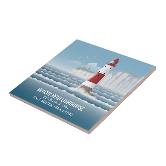 Beachy Head Lighthouse タイル (側面)