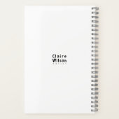 Beachy Head Lighthouse ノートブック (裏面)