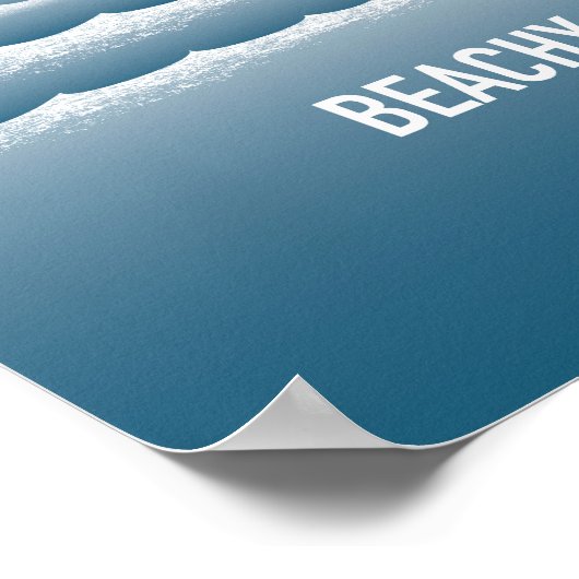 Beachy Head Lighthouse ポスター (角)