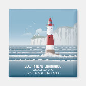 Beachy Head Lighthouse マグネット (正面)