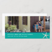 Beachy Save the Dateフォトカード セーブザデート (正面/裏面)