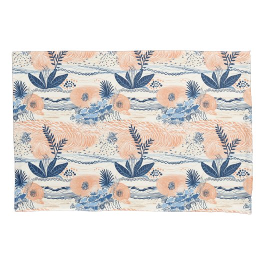 Beachy Shore  枕カバー (正面左)