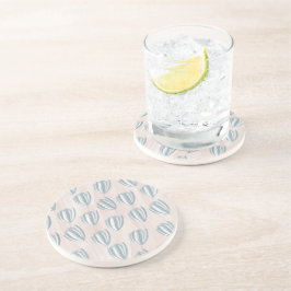 Beachy Tulips Floral コースター