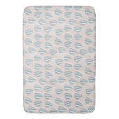 Beachy Tulips Floral バスマット (正面縦)