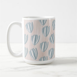 Beachy Tulips Mug コーヒーマグカップ