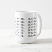 Beacon Hill Boston Mug | Classic Design コーヒーマグカップ (正面右)