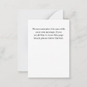 Beacon Hill Thank You Card ノートカード (裏面)