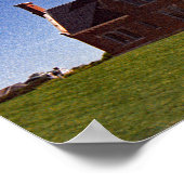 Beacon of Southeast Block Island ( With Words)) ポスター (角)