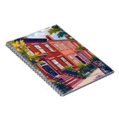 Beacon Street Boston Massachusetts ノートブック (右側)