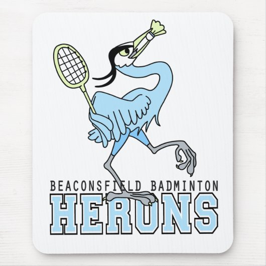 Beaconsfieldのバドミントンの鷲 マウスパッド (正面)