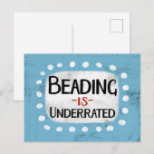 Beading Is Understanded Postagrage ポストカード (正面/裏面)