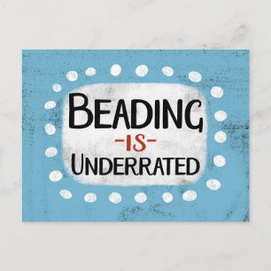 Beading Is Understanded Postagrage ポストカード