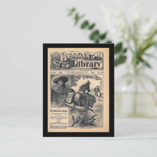 Beadles Half Dime Library Vol.22 No 560 1888 ポストカード (スタンド正面)