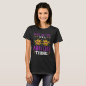 Beads and bling it s a Mardi Gras thing Carnival M Tシャツ (正面フル)