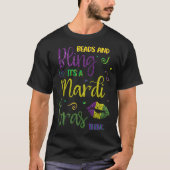 Beads and Bling it s a Mardi Gras Thing Carnival Tシャツ (正面)
