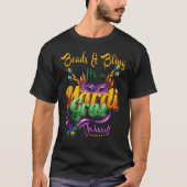 Beads And Bling It's A Mardi Gras Thing Fleur De L Tシャツ (正面)