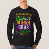 Beads And Bling It's A Mardi Gras Thing Mardi Gras Tシャツ (正面)