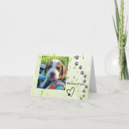 Beagleノートカード空白の（内部） ノートカード