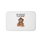 Beagleハロウィーンの衣装My BeagleはMy Boo Dog バスマット (正面)