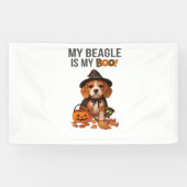 Beagleハロウィーンの衣装My BeagleはMy Boo Dog 横断幕 (横)