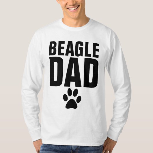 BEAGLEパパTシャツ Tシャツ (正面)
