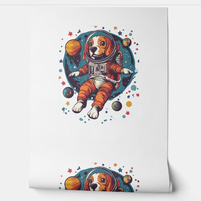 Beagle宇宙飛行士 – 宇宙探検家の犬 壁紙 (ほどく)