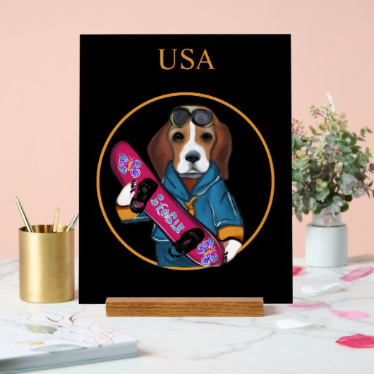  BEAGLE アクリルサイン (ウェディング)