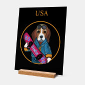  BEAGLE アクリルサイン (傾斜)
