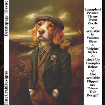 Beagle カントリー・ジェントルマン ランドスケープ EX9L デコパージュ