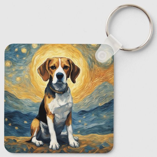 Beagle キーホルダー (裏面)