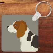 Beagle キーホルダー (裏面)