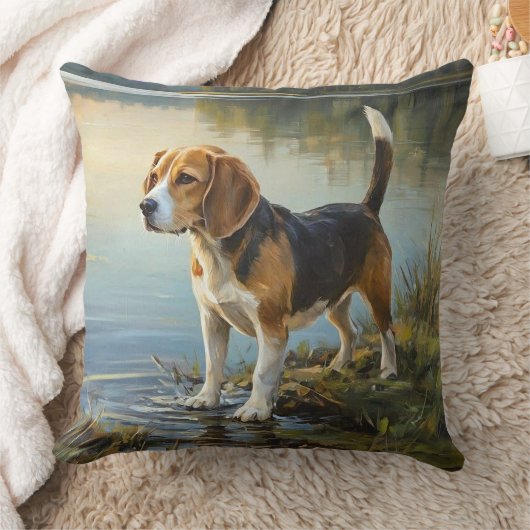 Beagle クッション (ブランケット)